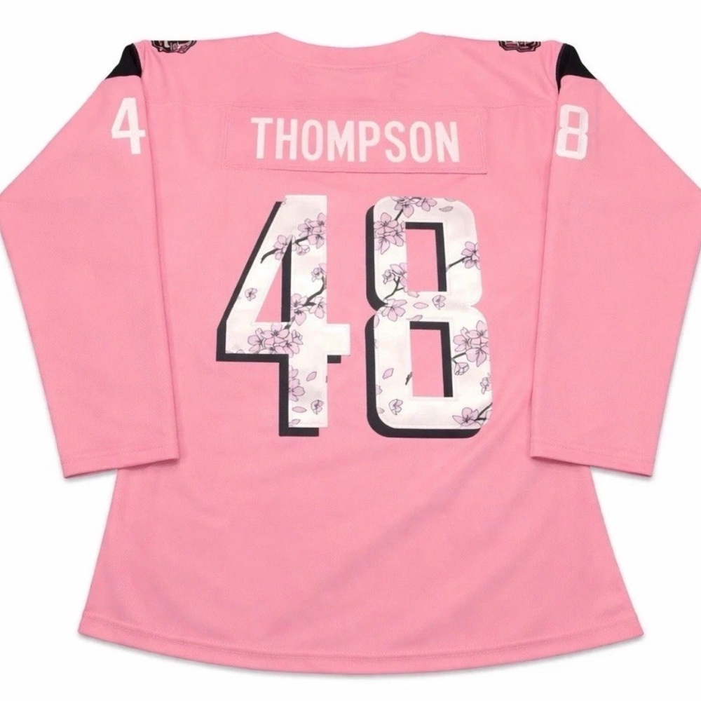 Logan Thompson Women’s Pink Cherry Blossom Jersey